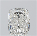 Natural Diamond 0.90 Carats, Cushion with  Cut, G Color, VS2 Clarity and Certified by GIA