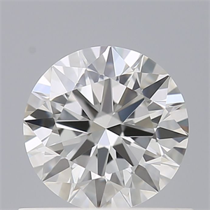 Foto Diamante Natural 0.70 quilates, Redondo , Color F, claridad IF y certificado IGI de