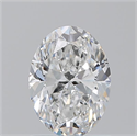 Natural Diamond 1.20 Carats, Oval with  Cut, E Color, VVS1 Clarity and Certified by GIA