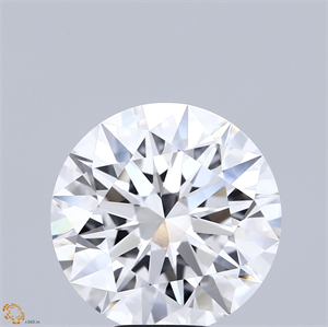 Picture of Lab Grown Diamond 7.21 Carats, Round with Ideal Cut, E Color, VVS1 Clarity and Certified by IGI