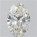 Diamante Natural 1.23 quilates, Ovalado , Color I, claridad SI1 y certificado GIA