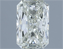 Natural Diamond 1.00 Carats, Radiant with  Cut, I Color, VVS1 Clarity and Certified by IGI