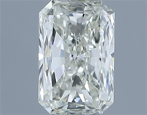Picture of Natural Diamond 1.00 Carats, Radiant with  Cut, I Color, VVS1 Clarity and Certified by IGI