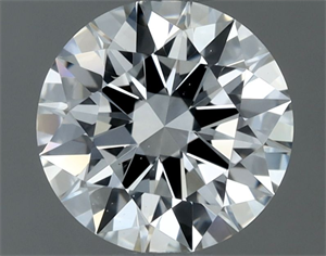 Picture of Natural Diamond 0.71 Carats, Round with Excellent Cut, G Color, VS2 Clarity and Certified by IGI