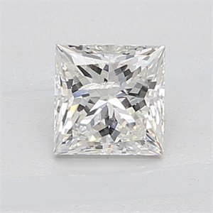 Picture of Natural Diamond 0.83 Carats, Princess with  Cut, G Color, I1 Clarity and Certified by GIA
