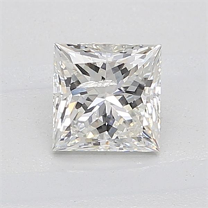 Picture of Natural Diamond 0.83 Carats, Princess with  Cut, G Color, I1 Clarity and Certified by GIA