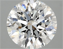 Del inventario de diamantes de laboratorio, 2.47 quilates, Redondo , Color F, claridad VS1 y certificado IGI