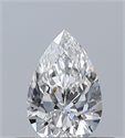 Natural Diamond 0.31 Carats, Pear with  Cut, G Color, VVS2 Clarity and Certified by GIA