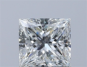 Foto Diamante Natural 0.91 quilates, Princesa , Color G, claridad VS1 y certificado GIA de