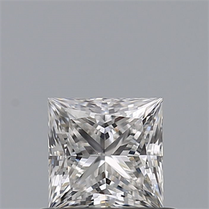 Foto Diamante Natural 0.52 quilates, Princesa , Color F, claridad SI1 y certificado GIA de