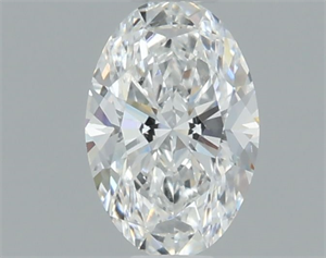 Picture of Natural Diamond 0.40 Carats, Oval with  Cut, E Color, VS2 Clarity and Certified by GIA