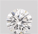 Del inventario de diamantes de laboratorio, 1.05 quilates, Redondo , Color D, claridad VVS2 y certificado IGI