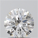 Natural Diamond 1.22 Carats, Round with Excellent Cut, F Color, SI2 Clarity and Certified by GIA