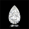 Natural Diamond 6.26 Carats, Pear with  Cut, I Color, VVS2 Clarity and Certified by GIA