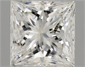 Diamante Natural 1.00 quilates, Princesa , Color J, claridad I1 y certificado GIA