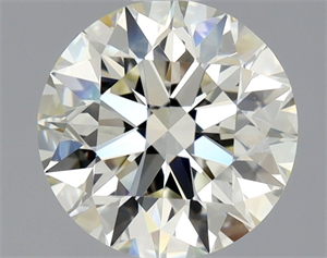 Foto Diamante Natural 1.31 quilates, Redondo , Color J, claridad VVS1 y certificado HRD de