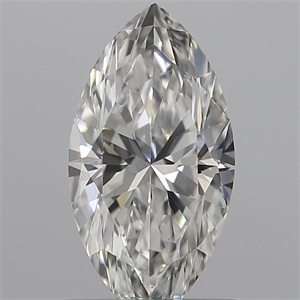 Picture of Natural Diamond 0.14 Carats, Marquise with  Cut, E Color, VS2 Clarity and Certified by IGI