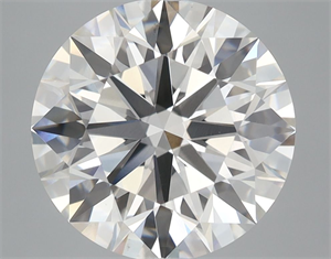 Picture of Lab Grown Diamond 5.12 Carats, Round with Ideal Cut, G Color, VS1 Clarity and Certified by IGI