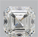 Natural Diamond 2.01 Carats, Asscher with  Cut, I Color, VVS2 Clarity and Certified by GIA