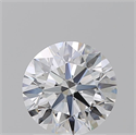 Natural Diamond 1.65 Carats, Round with Excellent Cut, E Color, VVS1 Clarity and Certified by GIA