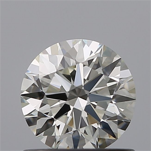 Picture of Natural Diamond 0.70 Carats, Round with Excellent Cut, H Color, VVS1 Clarity and Certified by IGI