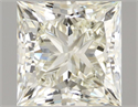 Natural Diamond 1.01 Carats, Princess with  Cut, J Color, VVS1 Clarity and Certified by IGI