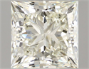 Natural Diamond 1.01 Carats, Princess with  Cut, J Color, VVS1 Clarity and Certified by IGI