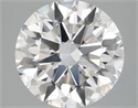 Lab Grown Diamond 3.01 Carats, Round with Ideal Cut, E Color, VS1 Clarity and Certified by IGI
