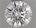 Diamante Natural 0.40 quilates, Redondo , Color I, claridad VVS1 y certificado GIA