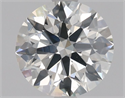 Natural Diamond 0.70 Carats, Round with Excellent Cut, I Color, VS2 Clarity and Certified by GIA