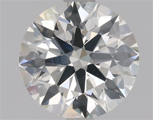 Picture of Natural Diamond 0.70 Carats, Round with Excellent Cut, I Color, VS2 Clarity and Certified by GIA
