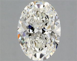 Picture of Natural Diamond 1.05 Carats, Oval with  Cut, H Color, VVS1 Clarity and Certified by GIA