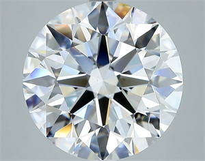Picture of Natural Diamond 5.01 Carats, Round with Excellent Cut, E Color, SI1 Clarity and Certified by GIA