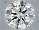 Lab Grown Diamond 6.02 Carats, Round with Excellent Cut, E Color, VVS2 Clarity and Certified by IGI
