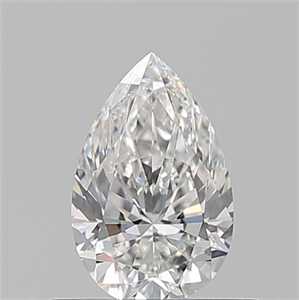 Picture of Natural Diamond 0.50 Carats, Pear with  Cut, G Color, VVS1 Clarity and Certified by GIA