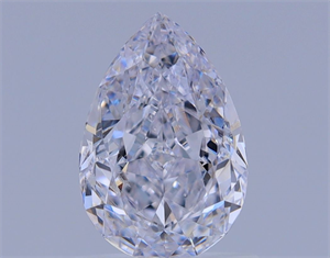 Foto Diamante Natural 1.00 quilates, De pera , Color D, claridad SI2 y certificado GIA de
