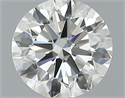 Diamante Natural 0.50 quilates, Redondo , Color H, claridad VS1 y certificado GIA