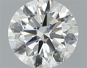 Foto Diamante Natural 0.50 quilates, Redondo , Color H, claridad VS1 y certificado GIA de