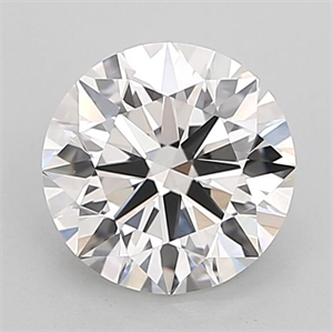 Picture of Lab Grown Diamond 1.55 Carats, Round with Excellent Cut, E Color, VVS2 Clarity and Certified by IGI