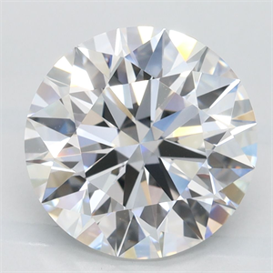Picture of Lab Grown Diamond 3.66 Carats, Round with Excellent Cut, D Color, VVS1 Clarity and Certified by GIA