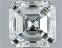 Natural Diamond 1.20 Carats, Asscher with  Cut, E Color, VVS2 Clarity and Certified by GIA