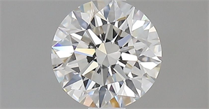 Picture of Natural Diamond 0.70 Carats, Round with Excellent Cut, G Color, VVS1 Clarity and Certified by GIA