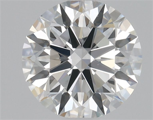 Picture of Natural Diamond 0.76 Carats, Round with Excellent Cut, E Color, VVS1 Clarity and Certified by GIA