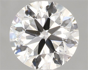 Foto Diamante Natural 0.80 quilates, Redondo , Color H, claridad SI1 y certificado GIA de