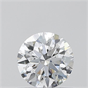 Del inventario de diamantes de laboratorio, 0.71 quilates, Redondo , Color D, claridad VVS2 y certificado IGI