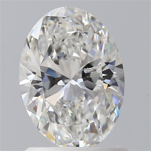 Picture of Natural Diamond 1.00 Carats, Oval with  Cut, F Color, SI2 Clarity and Certified by GIA