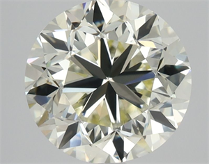 Picture of Natural Diamond 2.70 Carats, Round with Excellent Cut, K Color, VVS1 Clarity and Certified by HRD