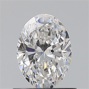 Foto Diamante Natural 0.70 quilates, Ovalado , Color F, claridad VS1 y certificado GIA de