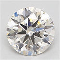 Diamante Natural 0.56 quilates, Redondo , Color I, claridad VVS1 y certificado GIA