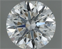 Diamante Natural 0.50 quilates, Redondo , Color G, claridad VVS1 y certificado IGI